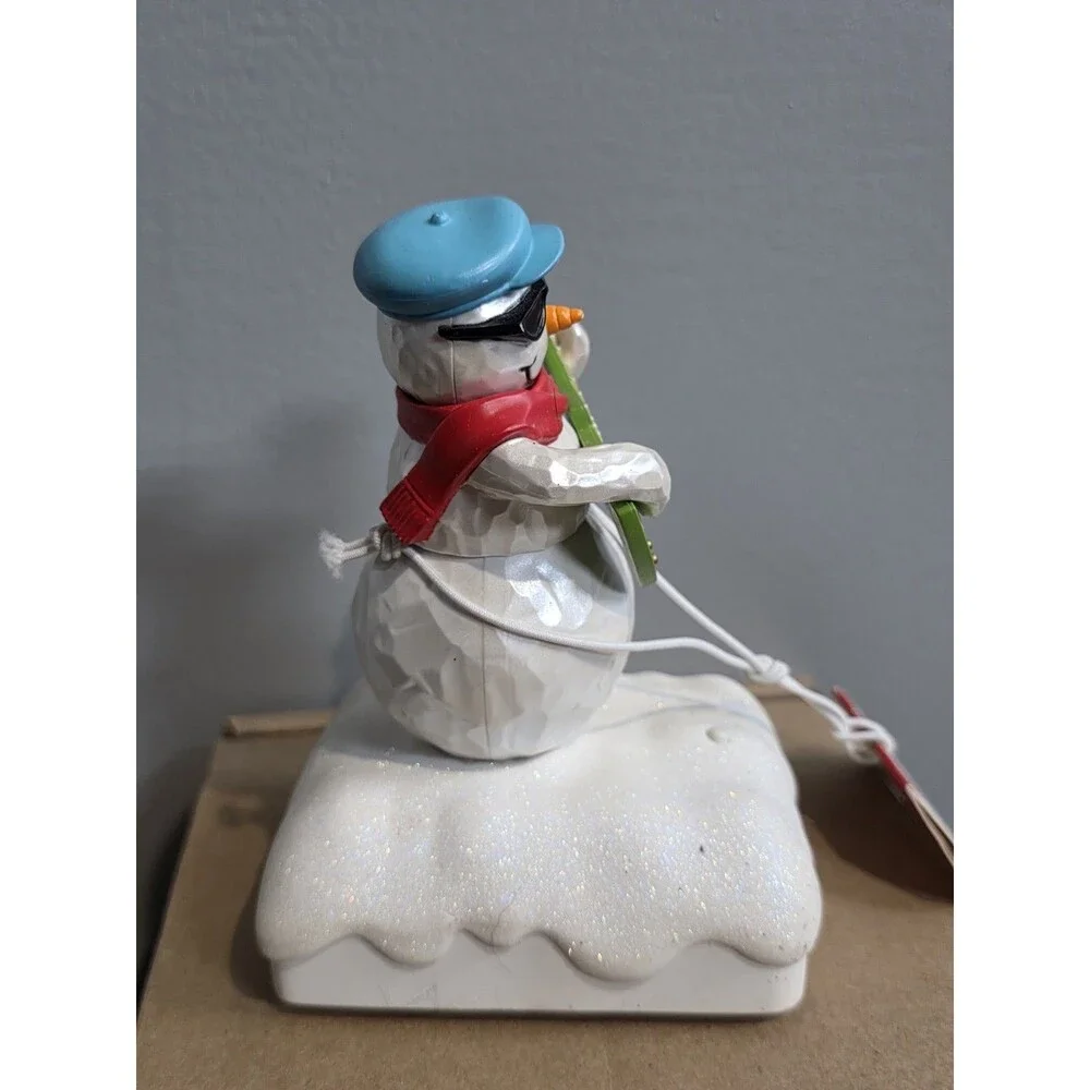 Hallmark Guitar Freddy Snowman Band Wireless Musical Animated Tested Works